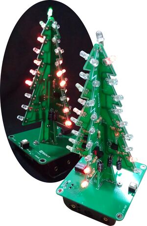 soldeerworkshop mini 3D kerstboom