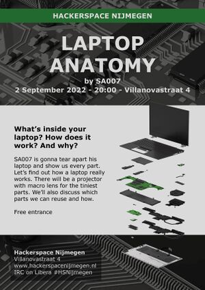 2 September 2022: event Laptop Anatomy